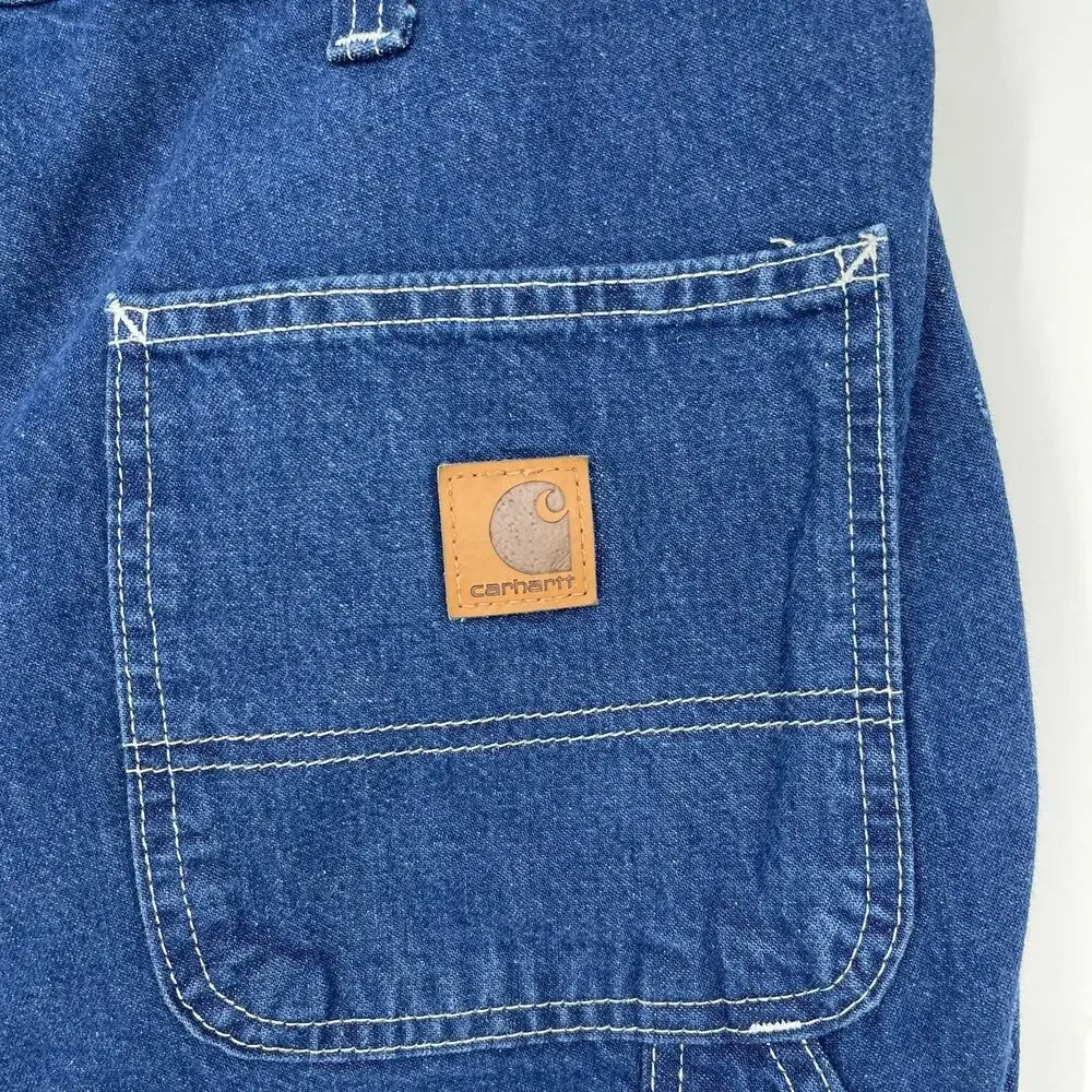 Carhartt Dungaree Fit Carpenter Jeans‎ Blue Men’s Size 38x30